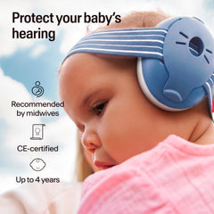 Alpine Muffy Baby primer plano de la almohadilla con espuma y comodidad visible