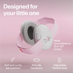 Alpine Muffy Baby en uso en bebé reduce ruido en eventos