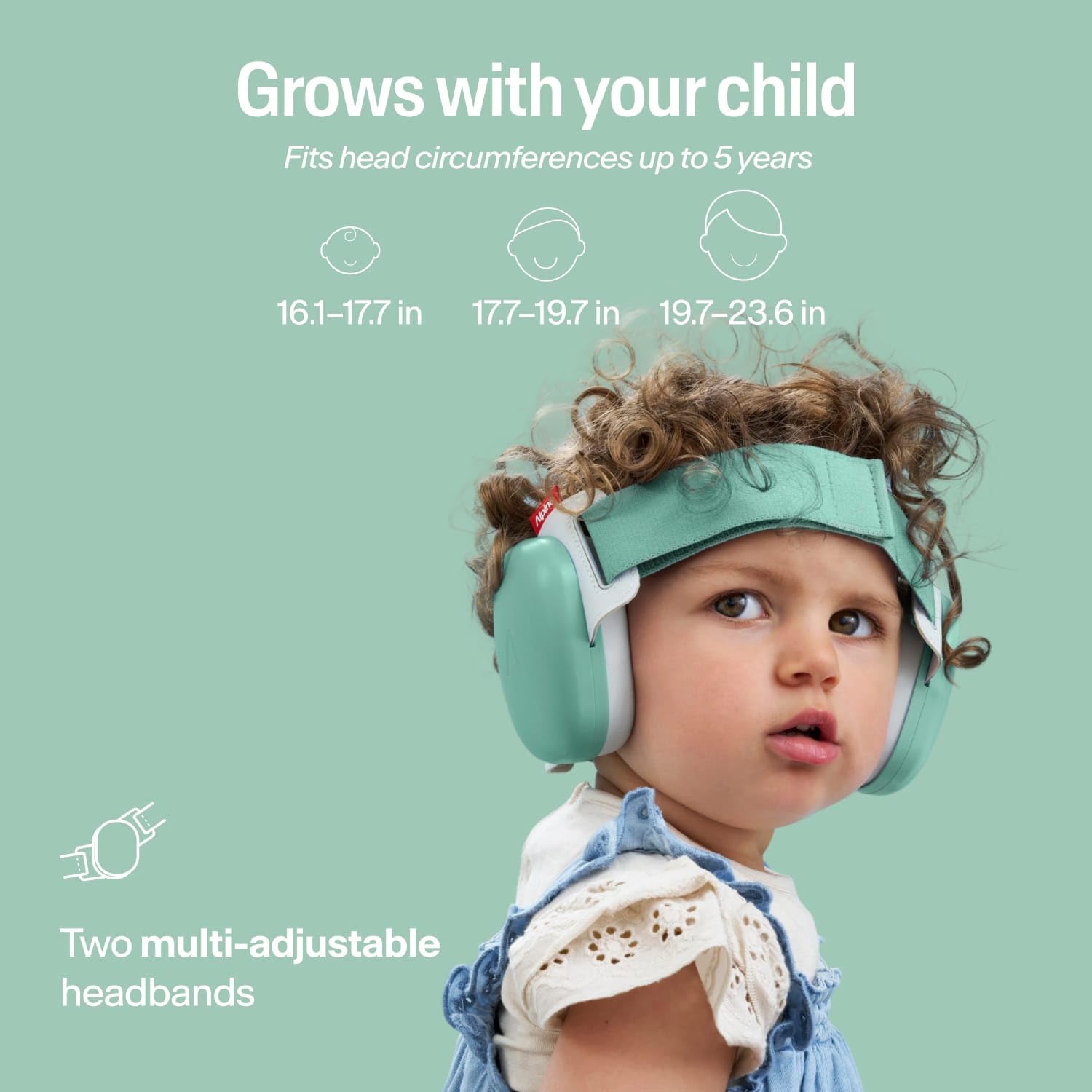 Alpine Hearing Protection tres colores disponibles, opción estética para padres