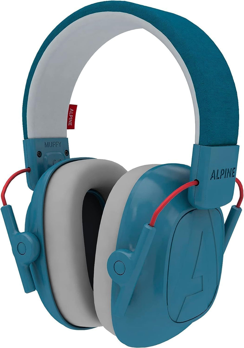 Alpine Muffy Kids vista frontal en azul que muestra diseño cómodo