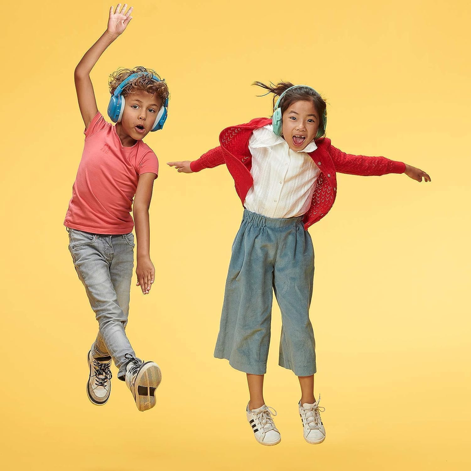 Alpine Muffy Kids vista lateral mostrando la diadema ajustable Alpine