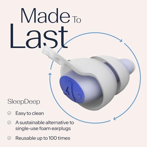 Alpine SleepDeep corte del núcleo de gel que reduce ruido eficientemente