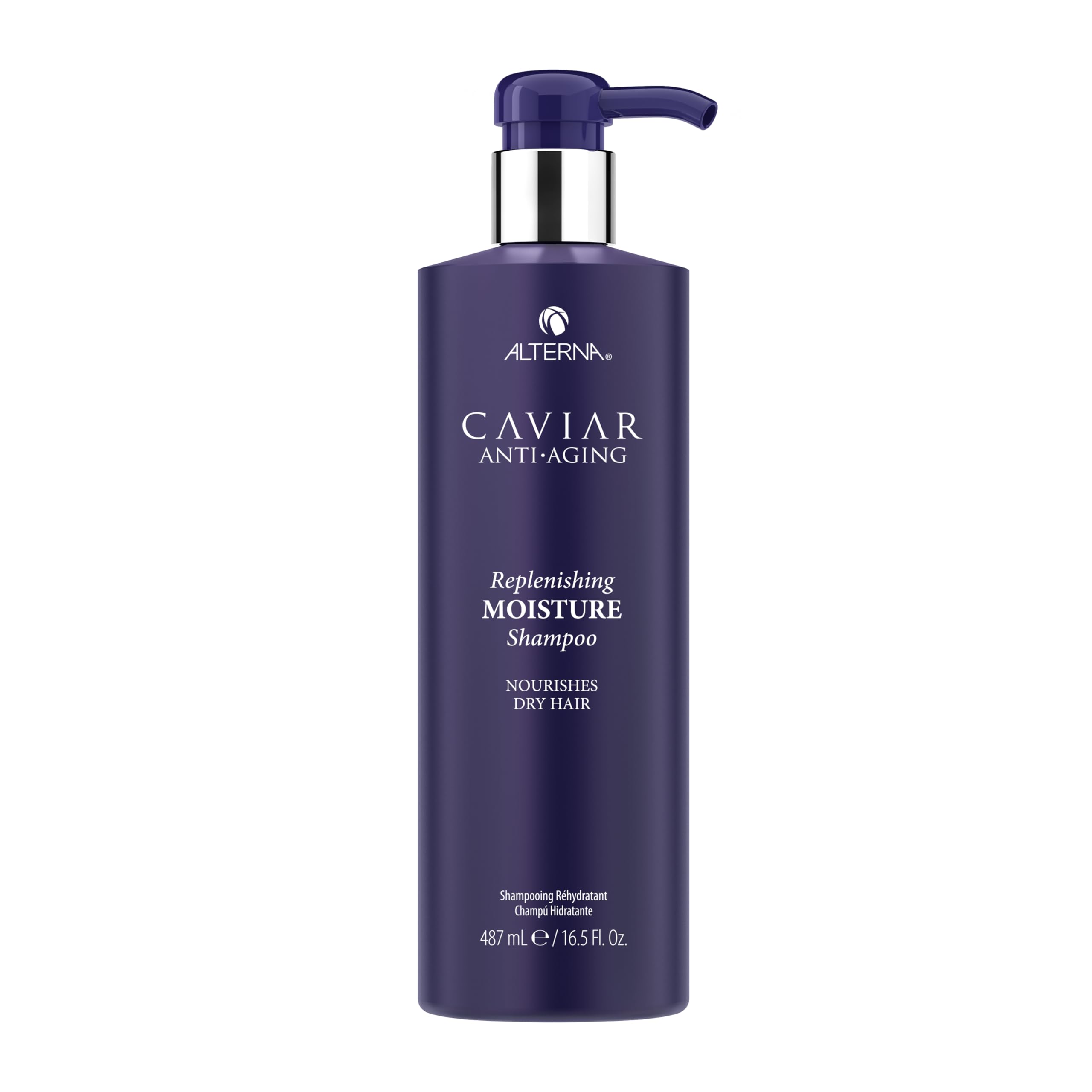 Alterna bottle front view showing premium packaging and moisturizing benefits