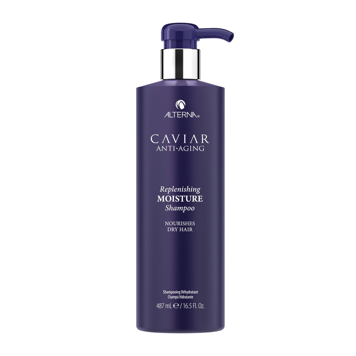 Alterna bottle front view showing premium packaging and moisturizing benefits
