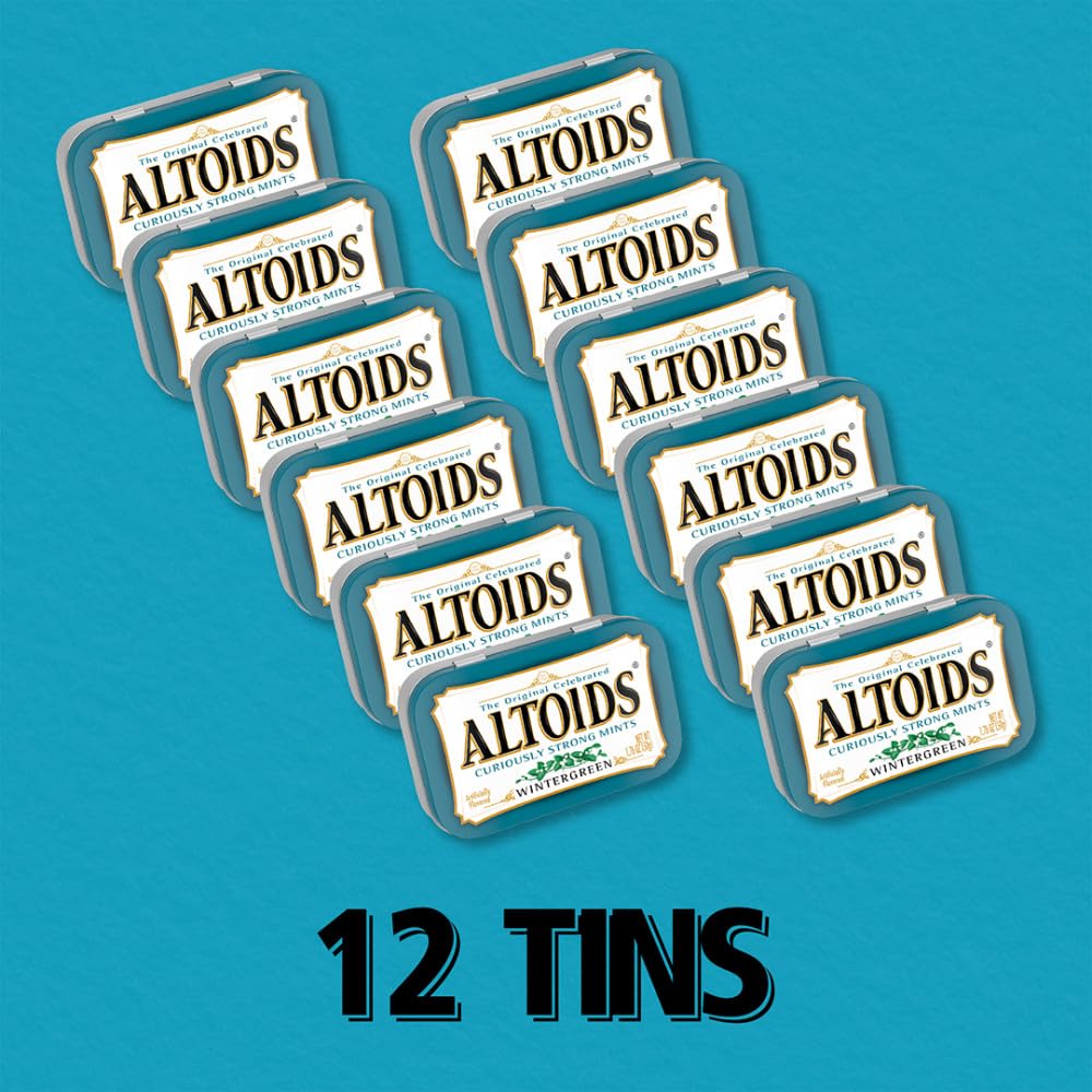 Altoids mint en mano antes de una cita mostrando confianza instantánea