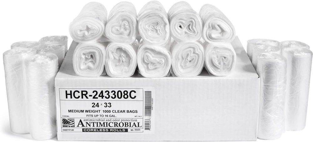 Aluf Plastics paquete frontal con 1000 bolsas, fácil de almacenar