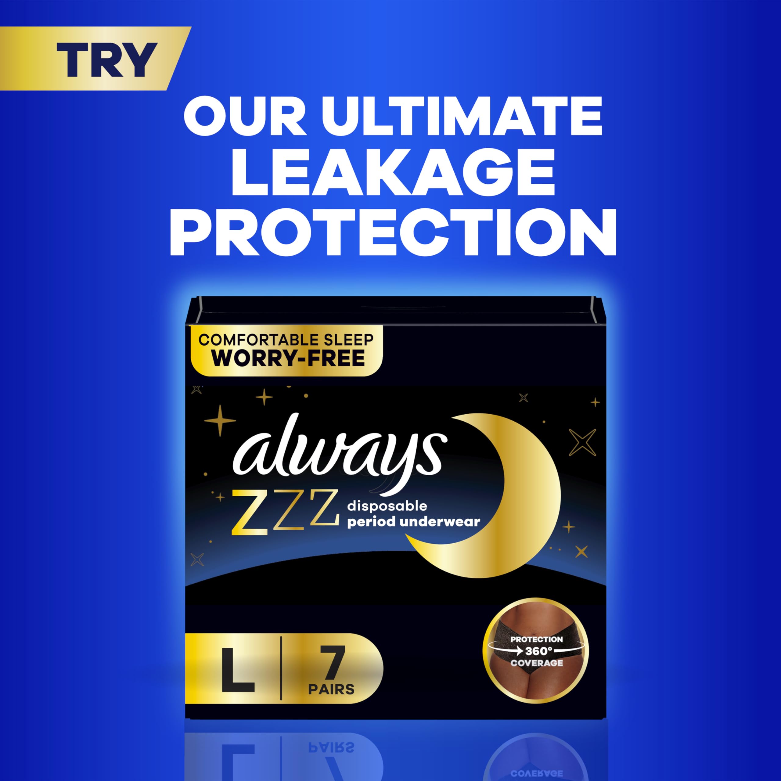 Always ultra thin Size 1 RapidDRY fabric texture emphasizing fast dryness