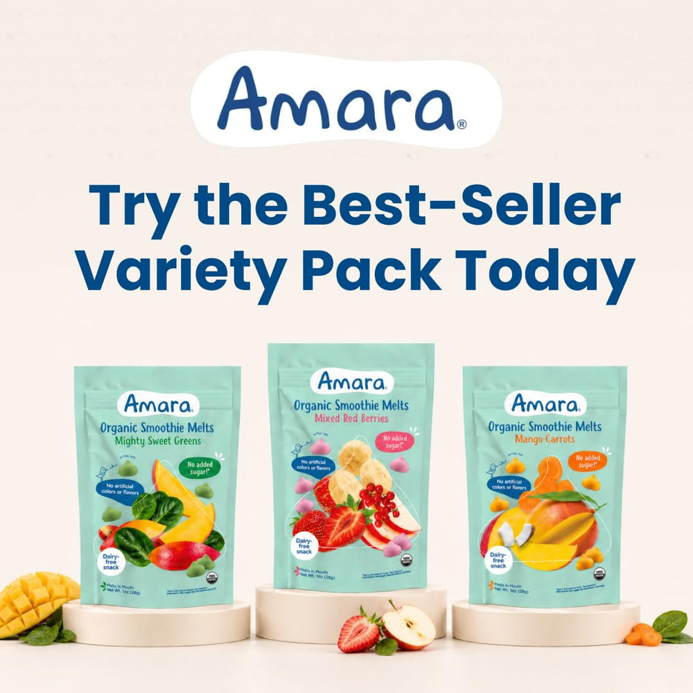 Amara etiqueta de ingredientes claros y orgánicos visible y legible