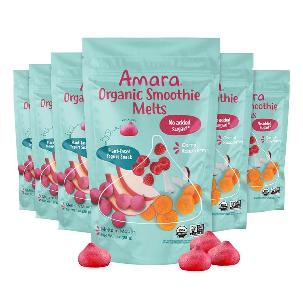 Amara paquete frontal mostrando diseño y beneficio práctico