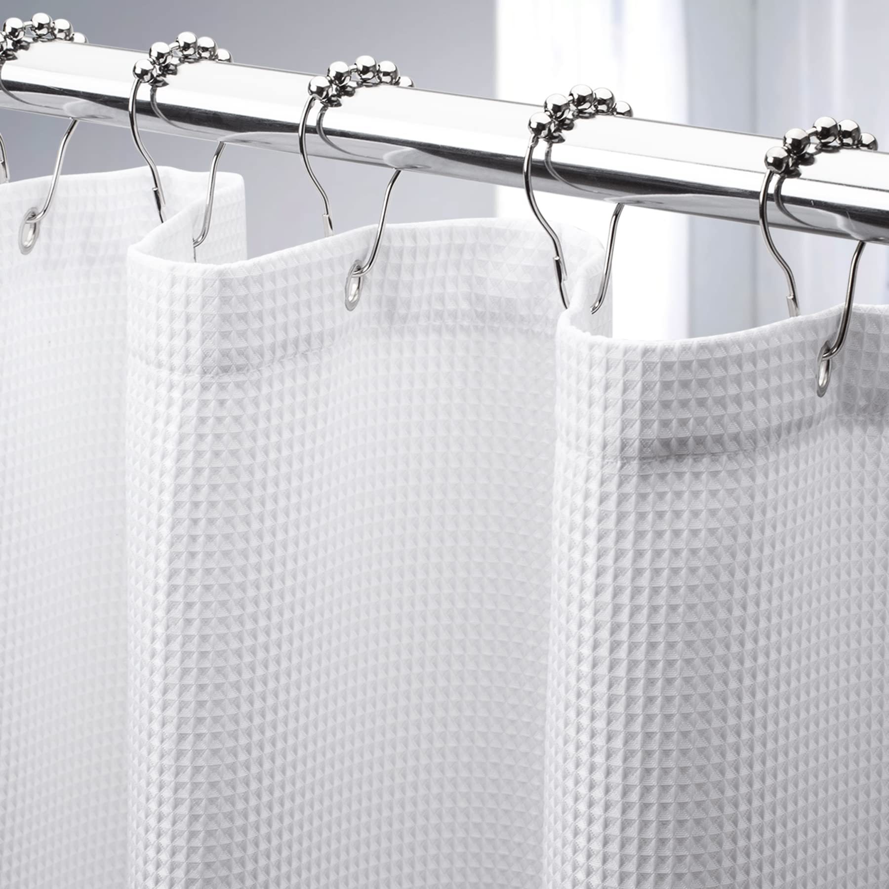 AmazerBath cortina frontal empaquetada elegante y lista para instalar