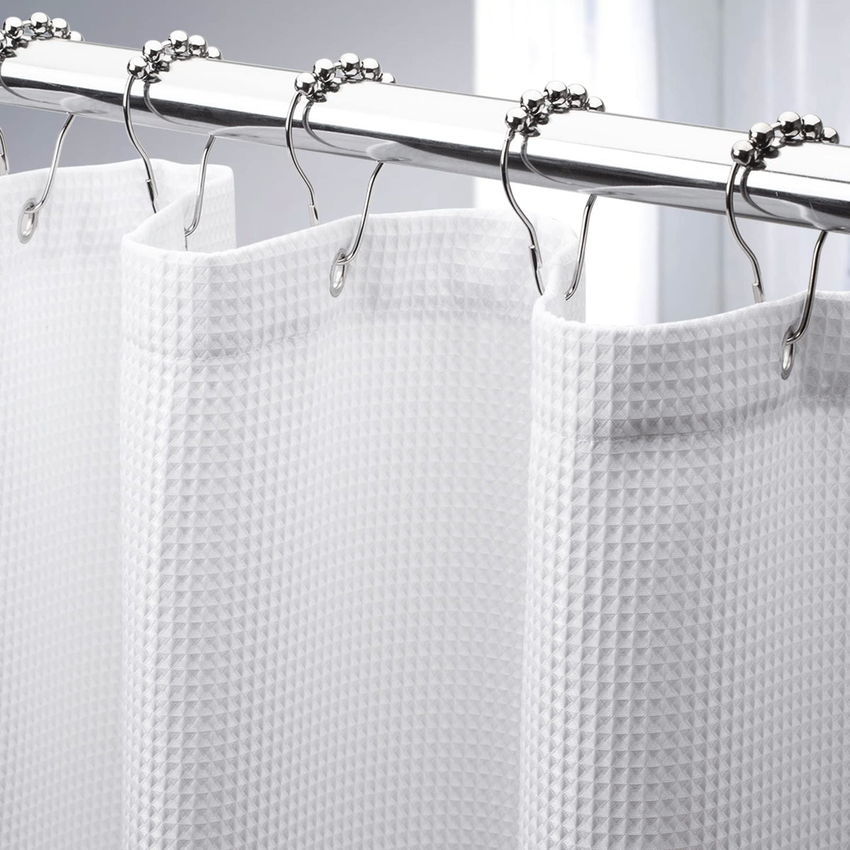 AmazerBath cortina frontal empaquetada elegante y lista para instalar