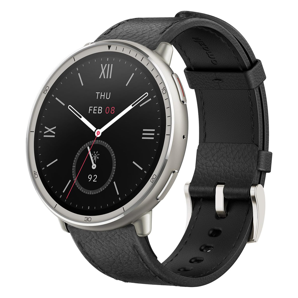 Amazfit Active 2 frontal mostrando pantalla brillante y diseño elegante