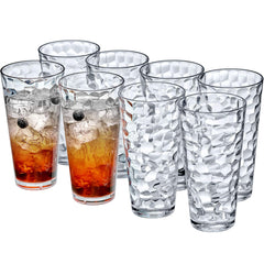 Amazing Abby vaso frontal transparente mostrando diseño elegante y claridad