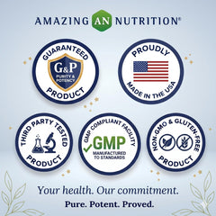 Amazing Nutrition tres tabletas en mano para ilustrar ración diaria
