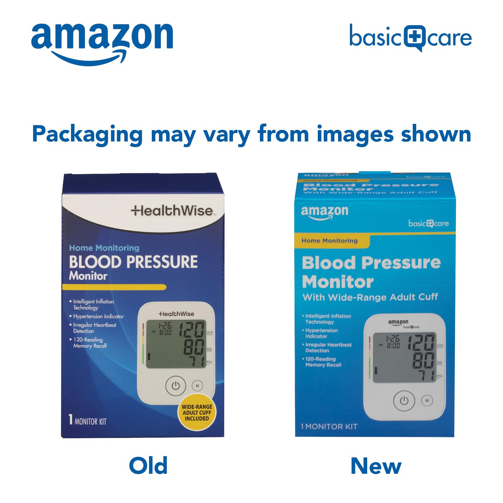 Amazon Basic Care textura y ajuste de la manga amplia para mayor comodidad