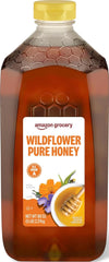 Amazon Grocery botella frontal 80 oz mostrando etiqueta y tamaño grande