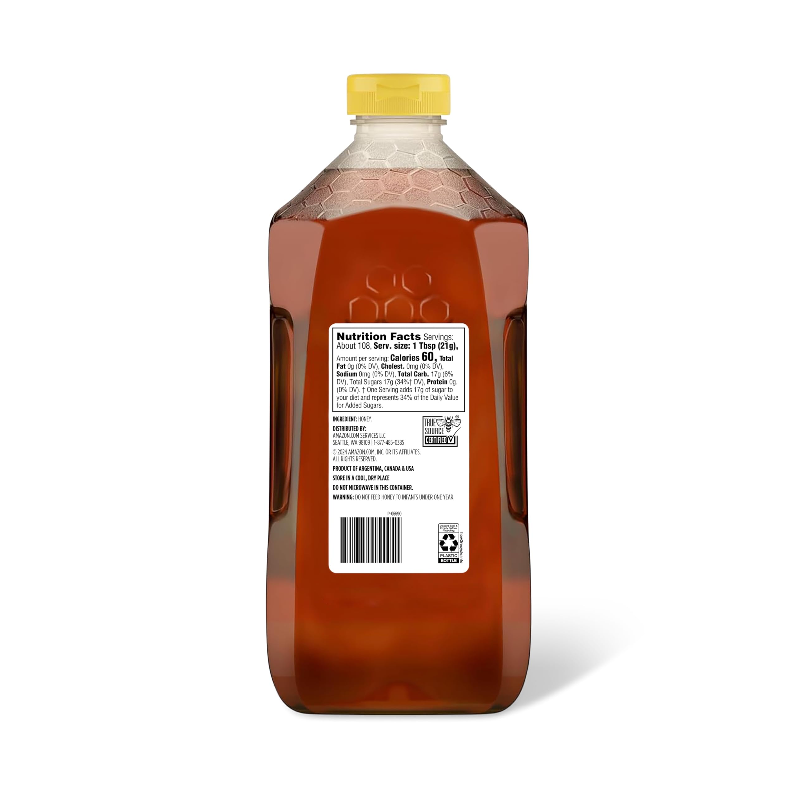 Amazon Grocery miel en cuchara textura espesa ideal para endulzar bebidas