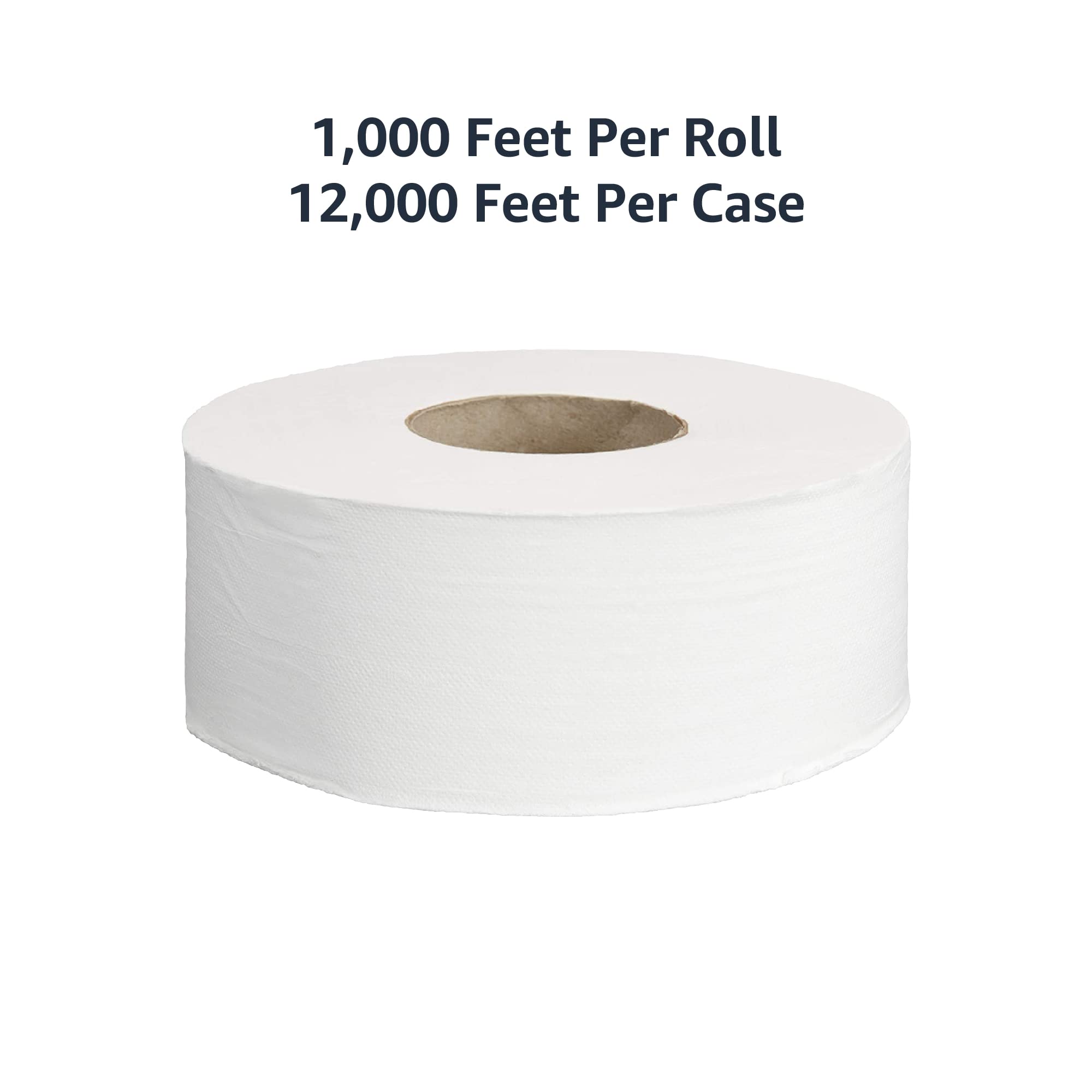 AmazonCommercial detalle de textura 2-ply que aporta mayor resistencia y confort