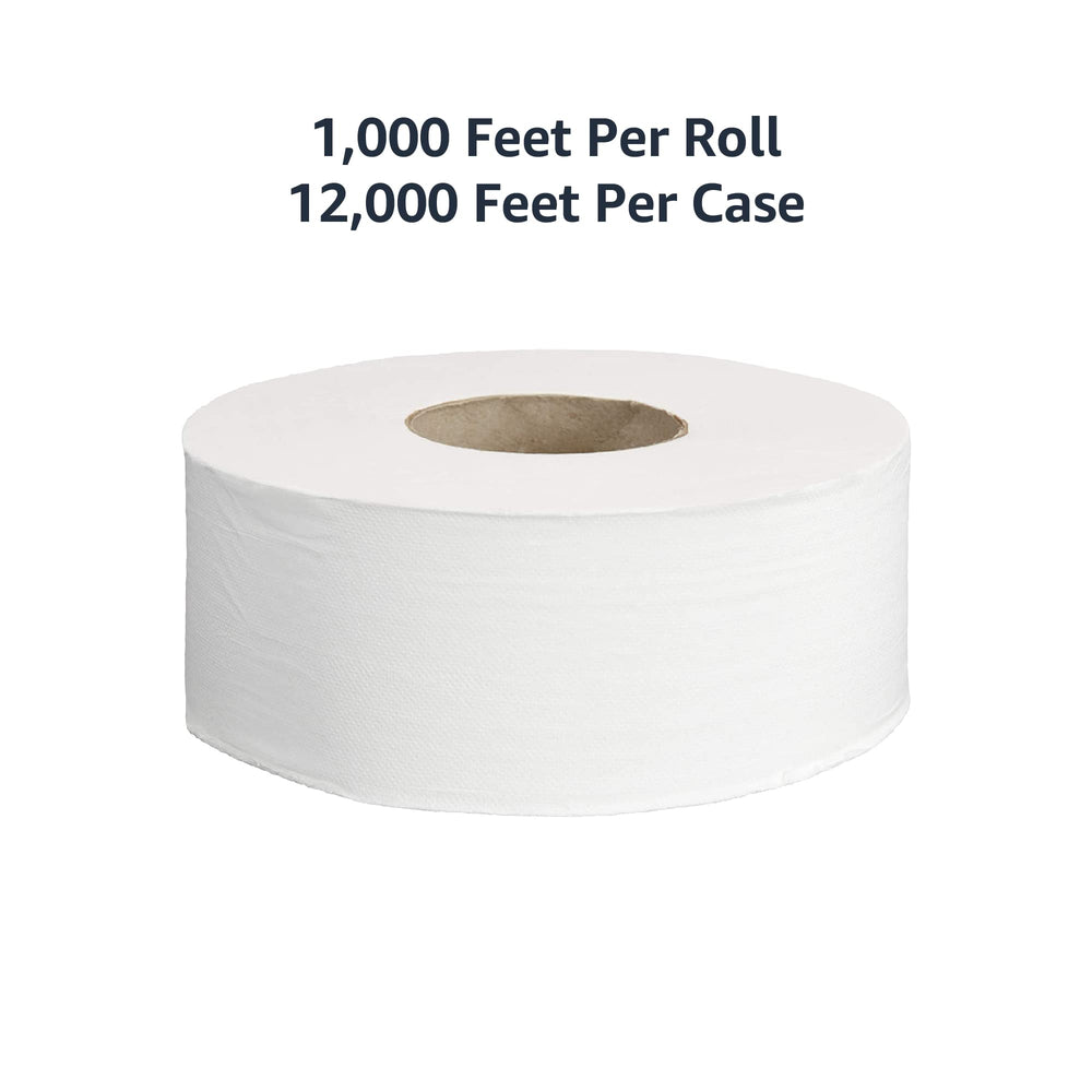 AmazonCommercial detalle de textura 2-ply que aporta mayor resistencia y confort