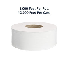 AmazonCommercial detalle de textura 2-ply que aporta mayor resistencia y confort