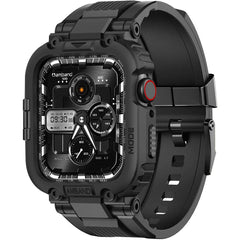 amBand vista frontal de funda y correa para Apple Watch, protección robusta