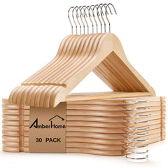 Amber Home percha frontal mostrando forma y ancho, organización eficiente