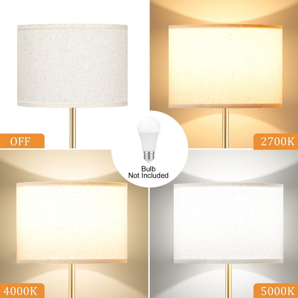 Ambimall lámpara junto a cama ofreciendo iluminación complementaria cómoda