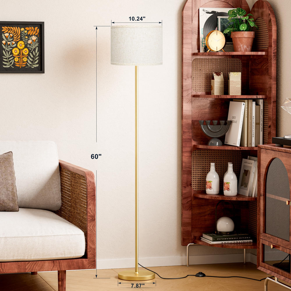 Ambimall detalle de pantalla beige que suaviza la iluminación y confort