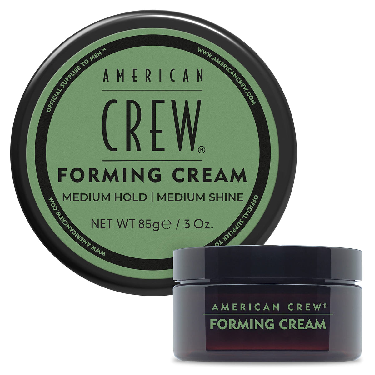 AMERICAN CREW envase frontal de Hair Forming Cream mostrando presentación profesional