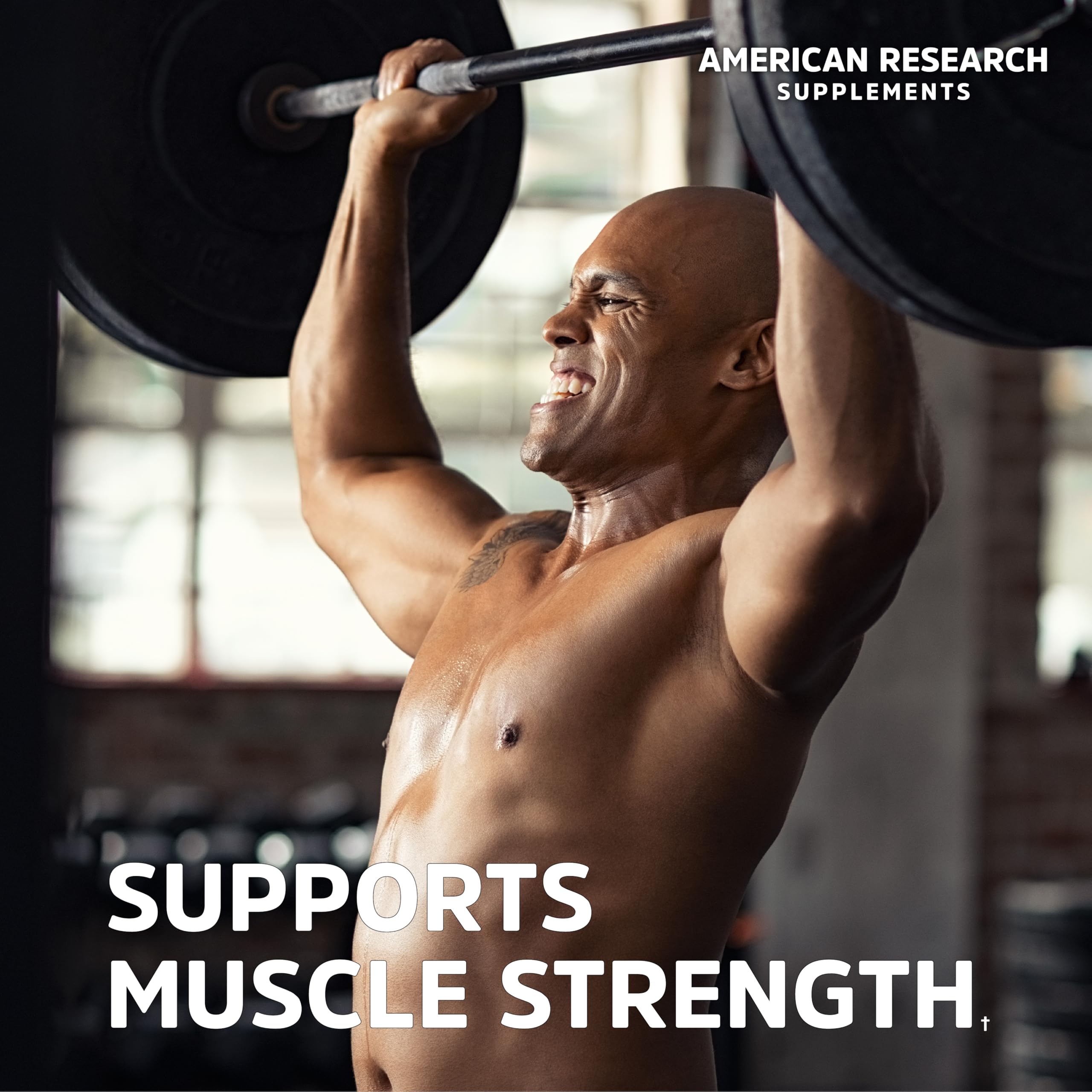 American Research Supplements sello cGMP en el envase que indica control de calidad