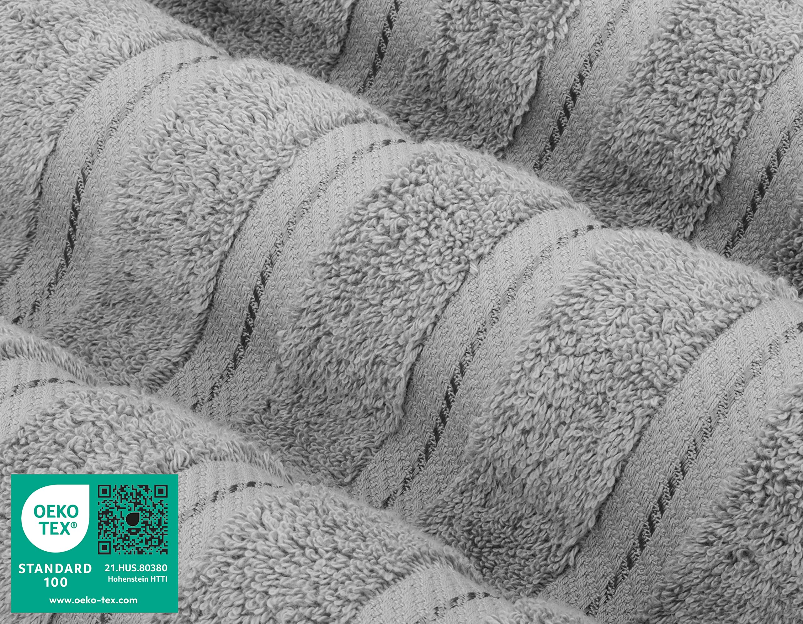 American Soft Linen toalla en uso después de la ducha mostrando confort