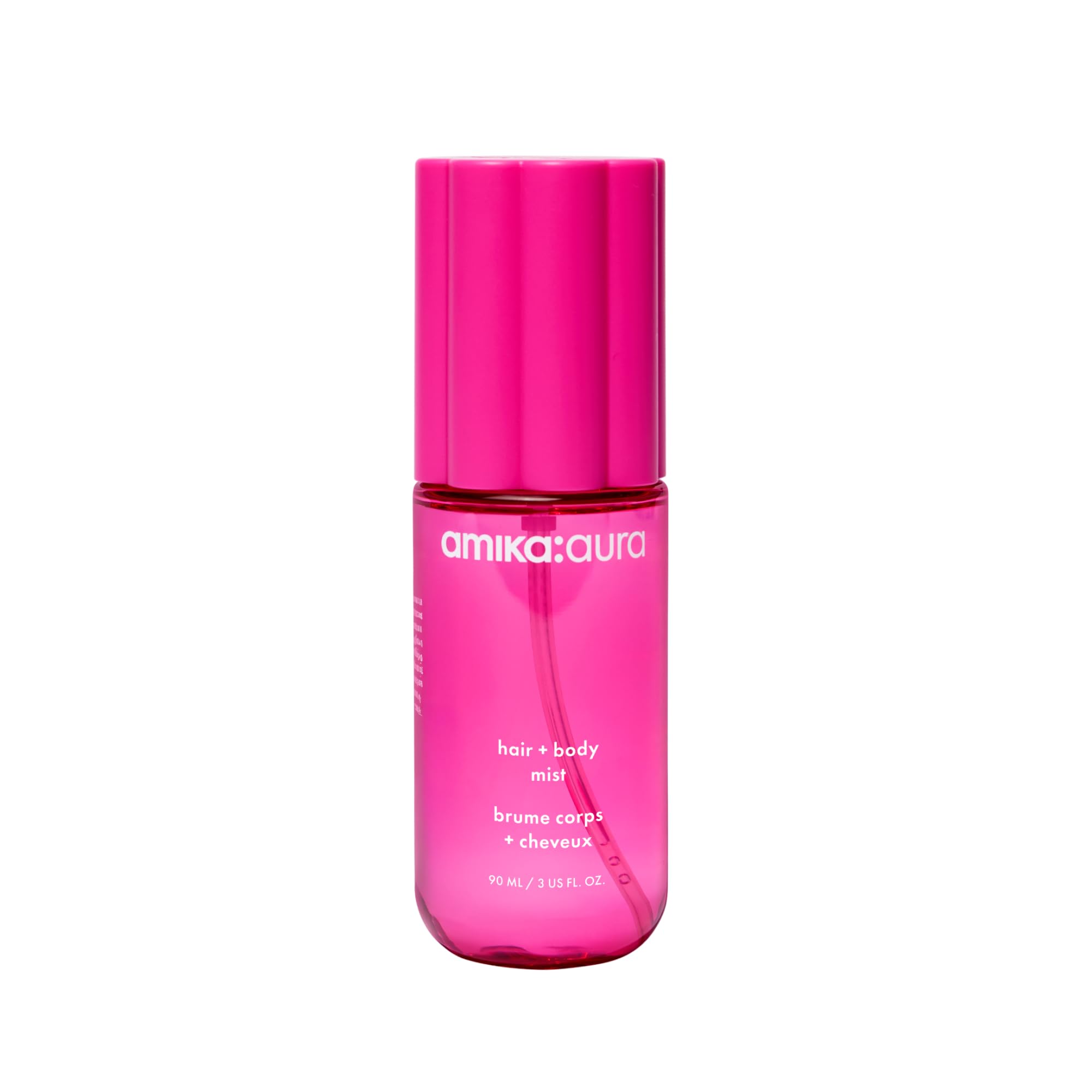 amika bruma aura frente del envase mostrando diseño y beneficio refrescante