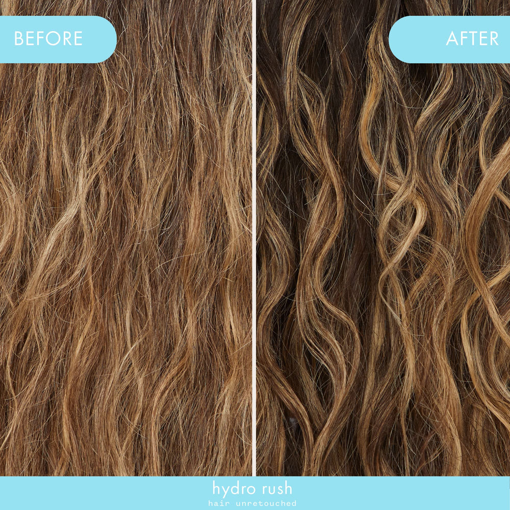 amika aplicación en cabello húmedo mostrando desenredo y suavidad