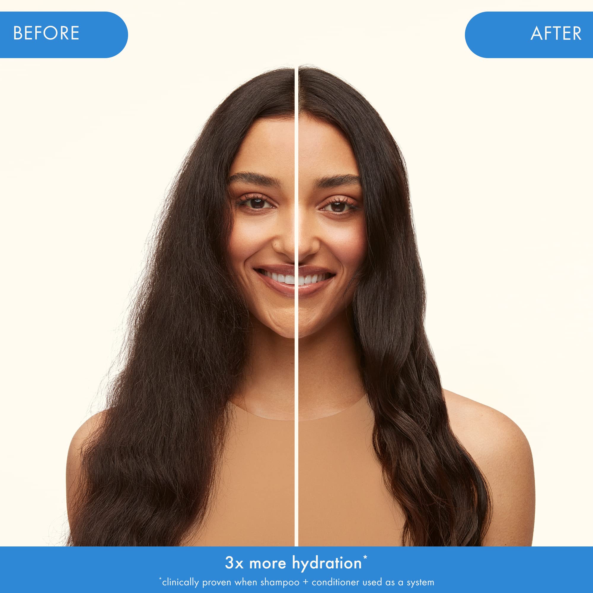 Amika mascarilla nocturna abierta mostrando su consistencia nutritiva
