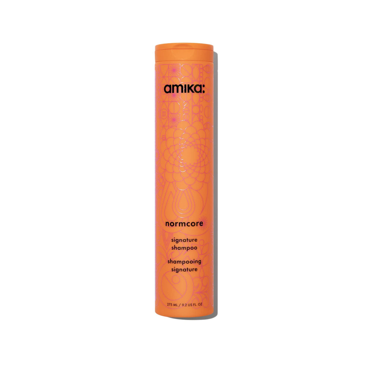 Amika frasco frontal 275ml mostrando diseño y cantidad