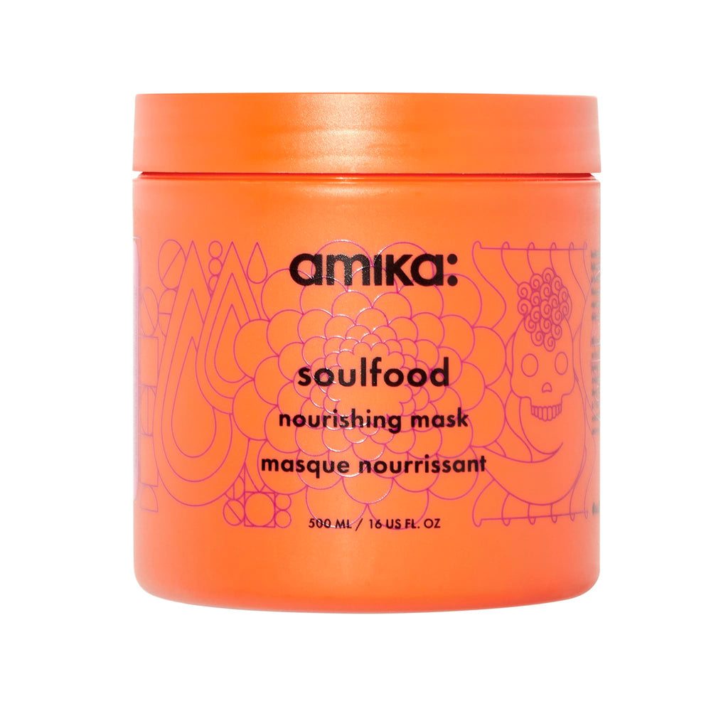 Amika envase frontal 500ml mostrando diseño y beneficio hidratación intensa