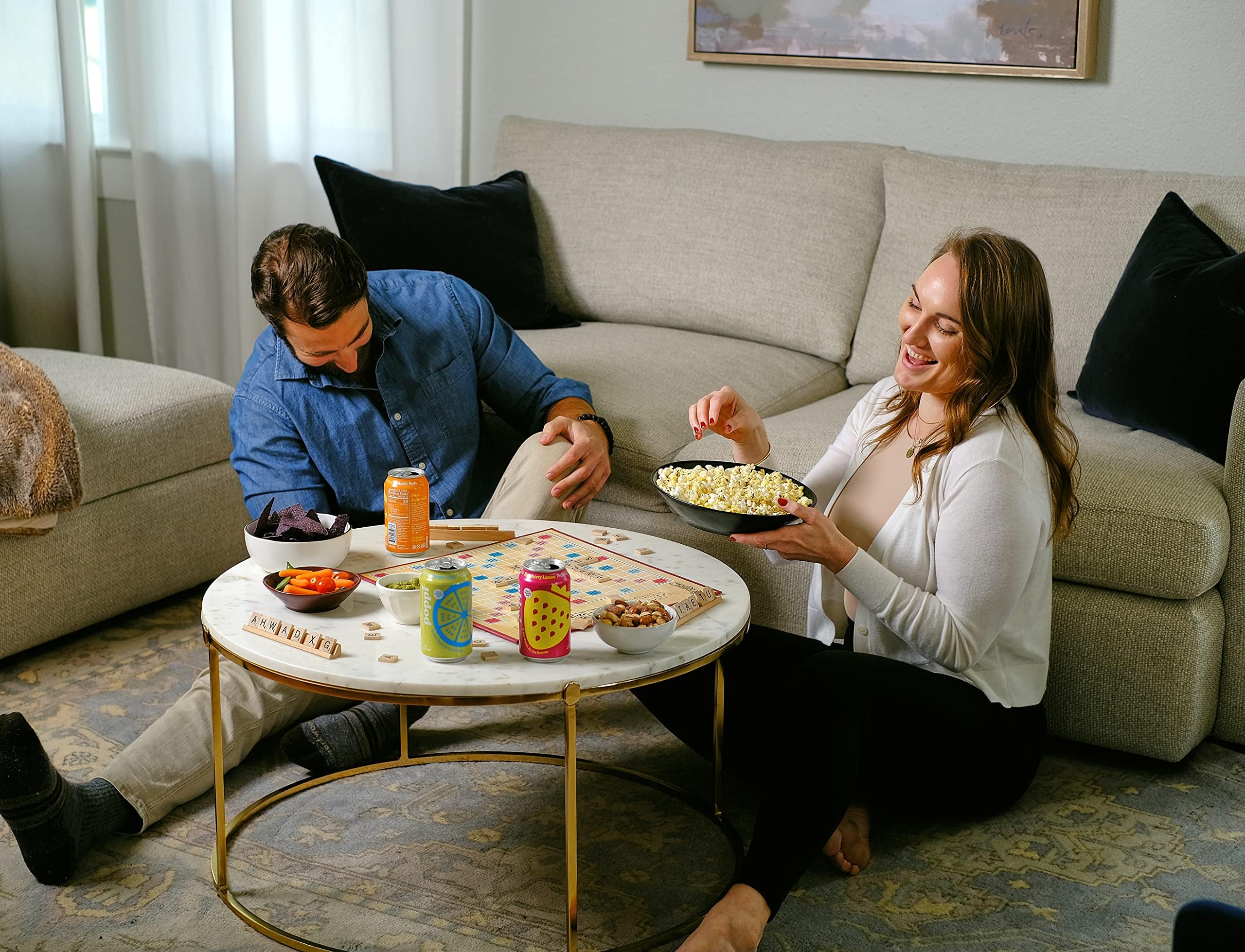 Amish Country Popcorn detalle del cierre resellable para conservar frescura