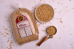 Amish Country Popcorn palomitas en tazón listas para compartir y disfrutar