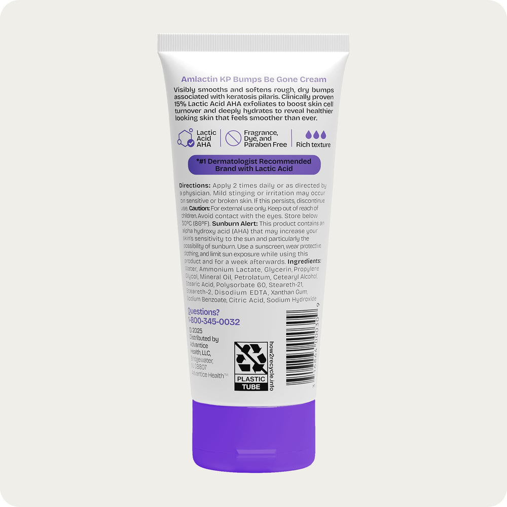 AmLactin tubo en baño moderno, ideal para rutina diaria y viaje