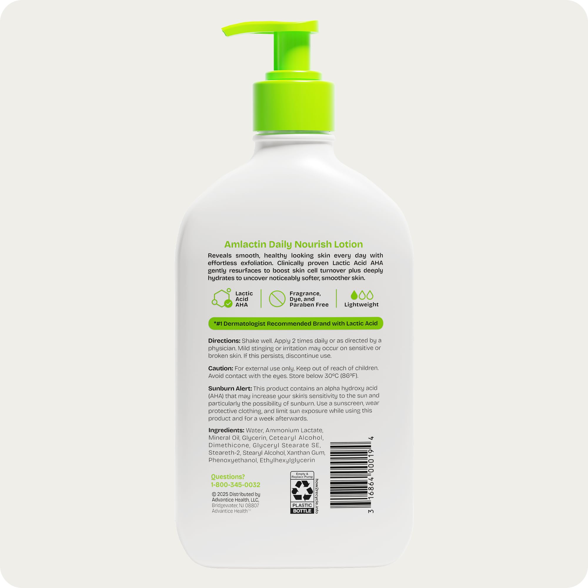 AmLactin en ambiente de baño ilustrando rutina diaria cómoda