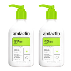 AmLactin frente pack 2 unidades mostrando envases y beneficio hidratante