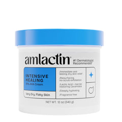 AmLactin tarro frontal mostrando envase y tamaño práctico
