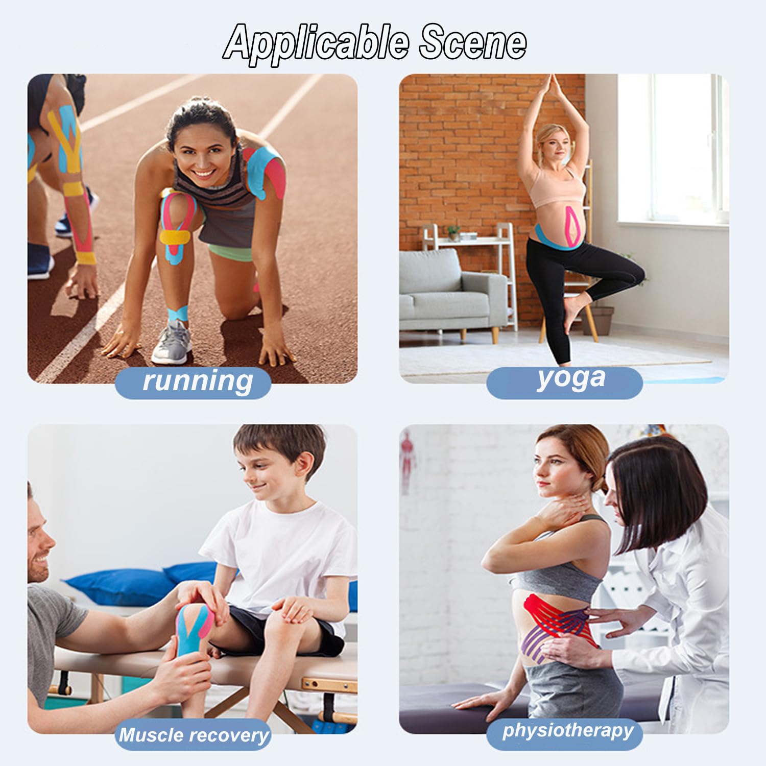 ANAMPION cinta puesta en persona activa, soporte duradero y resistente al agua