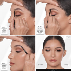 Anastasia Brow Wiz textura de trazo pigmentado para acabado natural