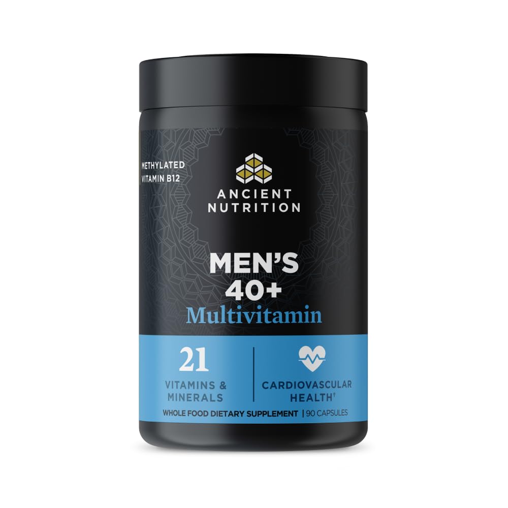 Ancient Nutrition envase frontal mostrando etiqueta y beneficios visibles
