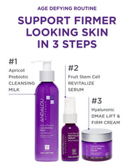 Andalou Naturals detalle de etiqueta mostrando ingredientes y transparencia