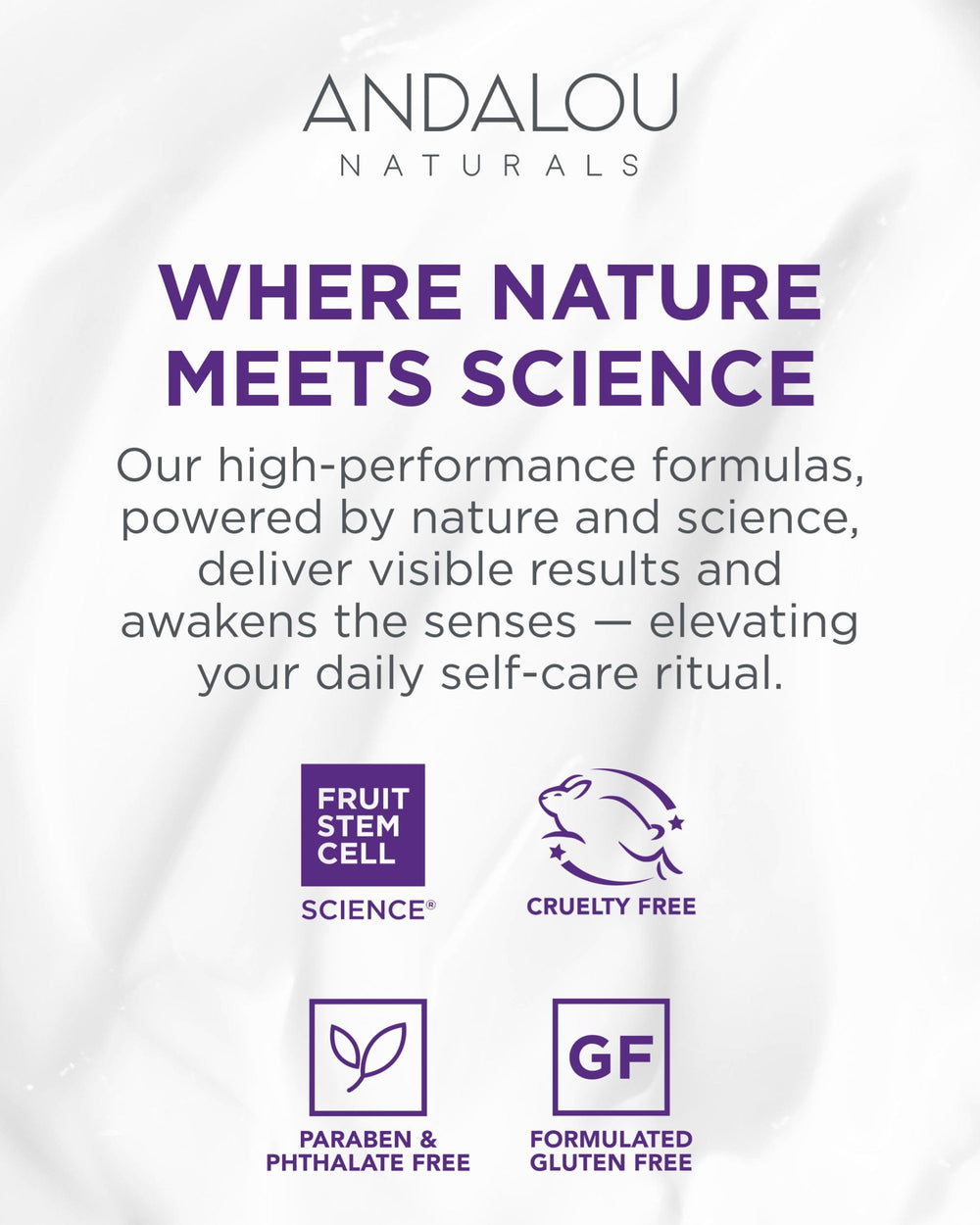 Andalou Naturals empaque ecoamigable que refleja prácticas sostenibles