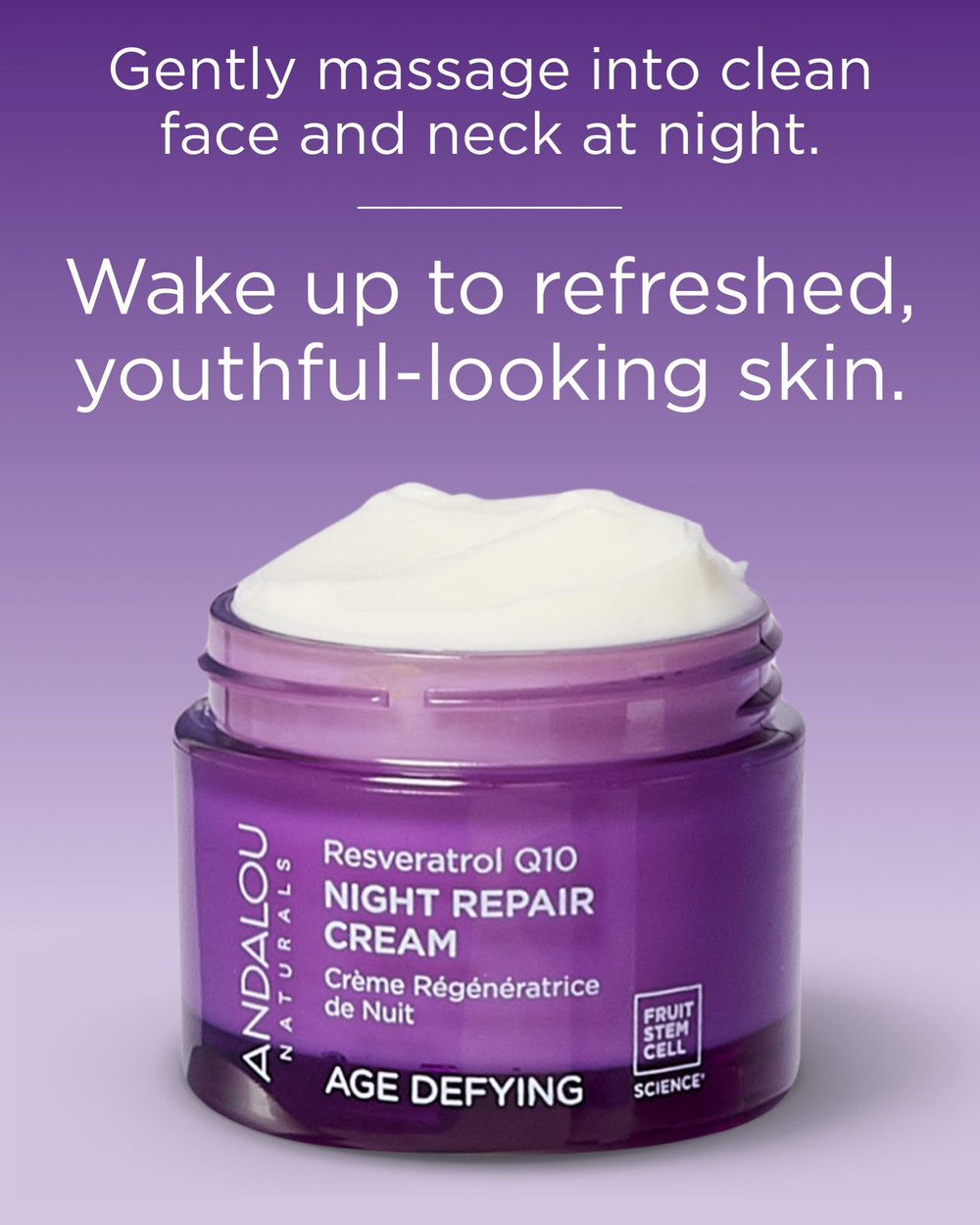 Andalou Naturals frasco junto a moneda para comparar tamaño y uso práctico