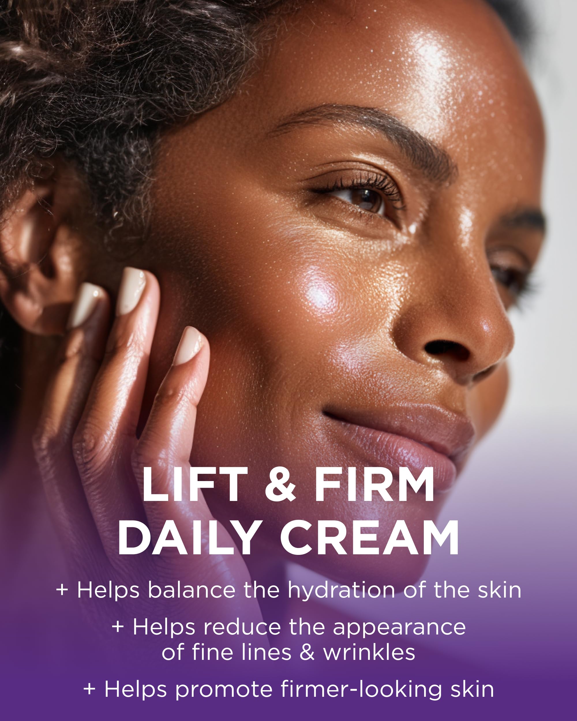Andalou Naturals textura cremosa en primer plano para hidratación profunda