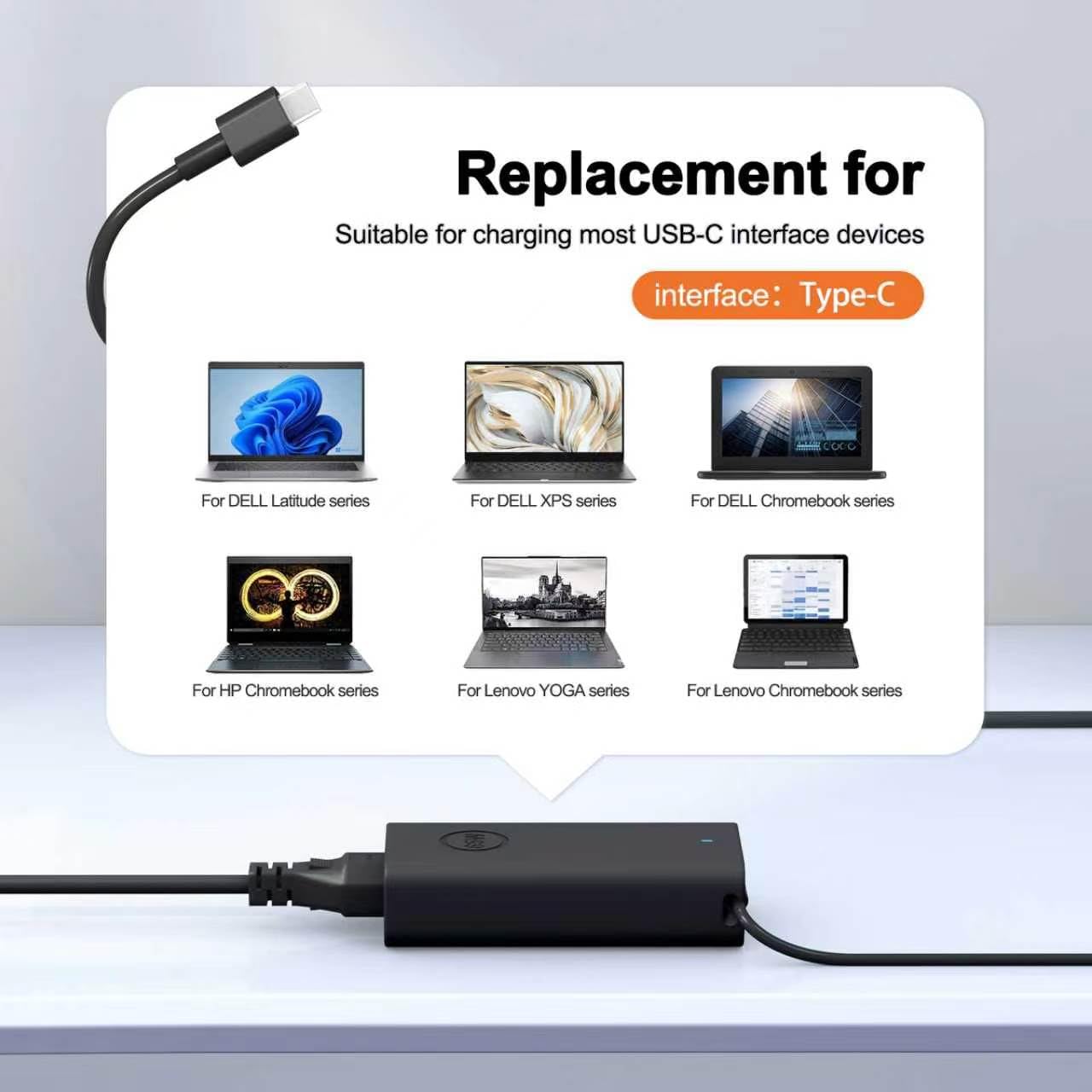 Andingker adaptador en mano muestra tamaño real y portabilidad